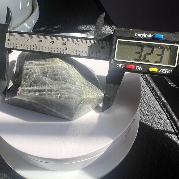 Labradorite Crystal Freeform Meditation Stone (#2) - Picture 12 of 16